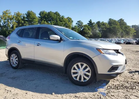 2015 Nissan Rogue S из США, поврежденный, VIN KNMAT2MV3FP590966